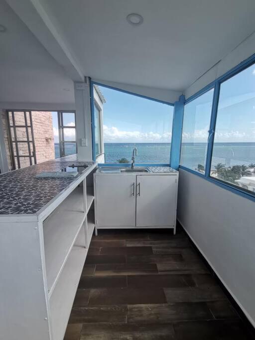 Bonita Habitacion Con Pequena Piscina A Aire Libre Puerto Morelos Exterior foto