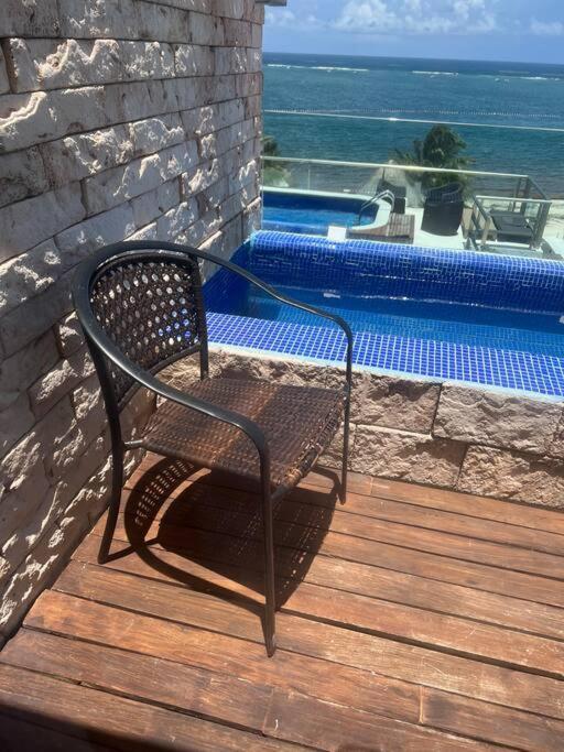 Bonita Habitacion Con Pequena Piscina A Aire Libre Puerto Morelos Exterior foto