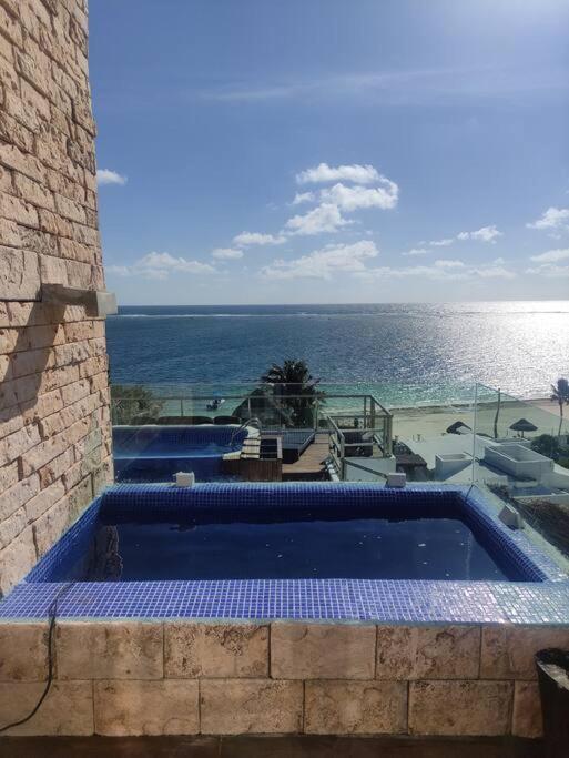 Bonita Habitacion Con Pequena Piscina A Aire Libre Puerto Morelos Exterior foto